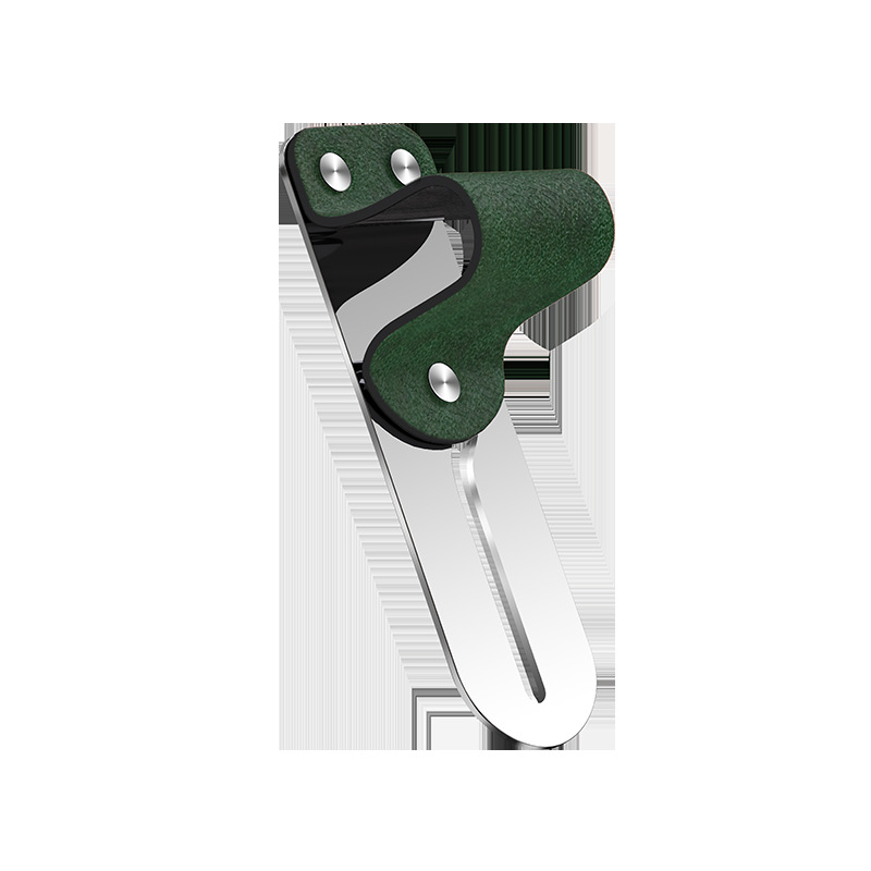 Multifunctional Leather Mobile Phone Ring Bracket Car - Image 3