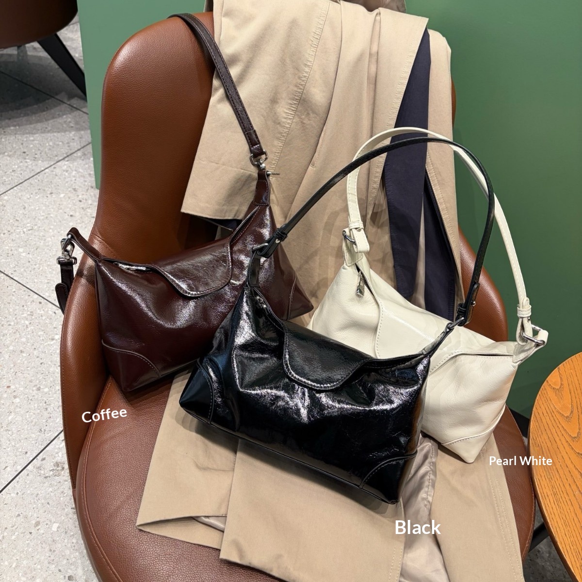 Top-grain Oil Wax Cowhide Underarm Bag 2026 New High-end Small Shoulder And Crossbody Genuine Leather Dumpling Bag 4