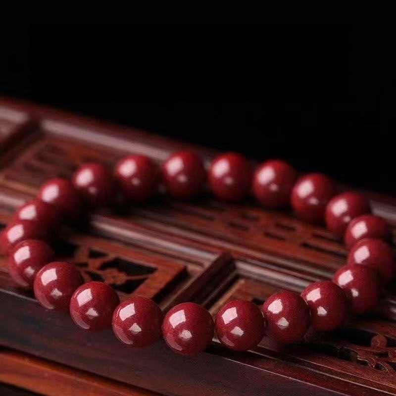 Peace And Good Luck Purple Gold Sand Bracelet