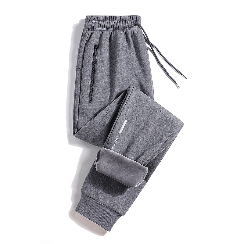 Title 4, Herrenhose plus Fleece-verdickte lässige Hose m...