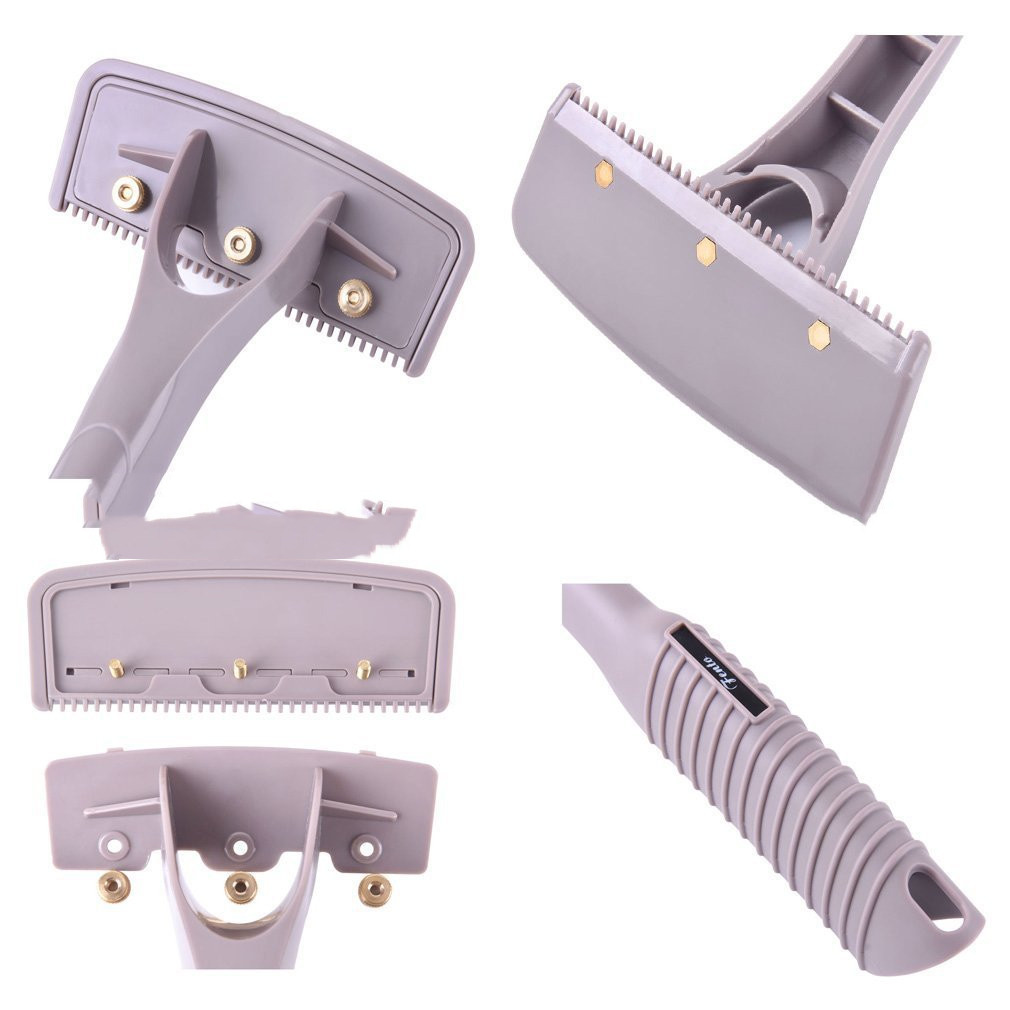 مقشط ظهر رمادي لحلق شعر الجسم