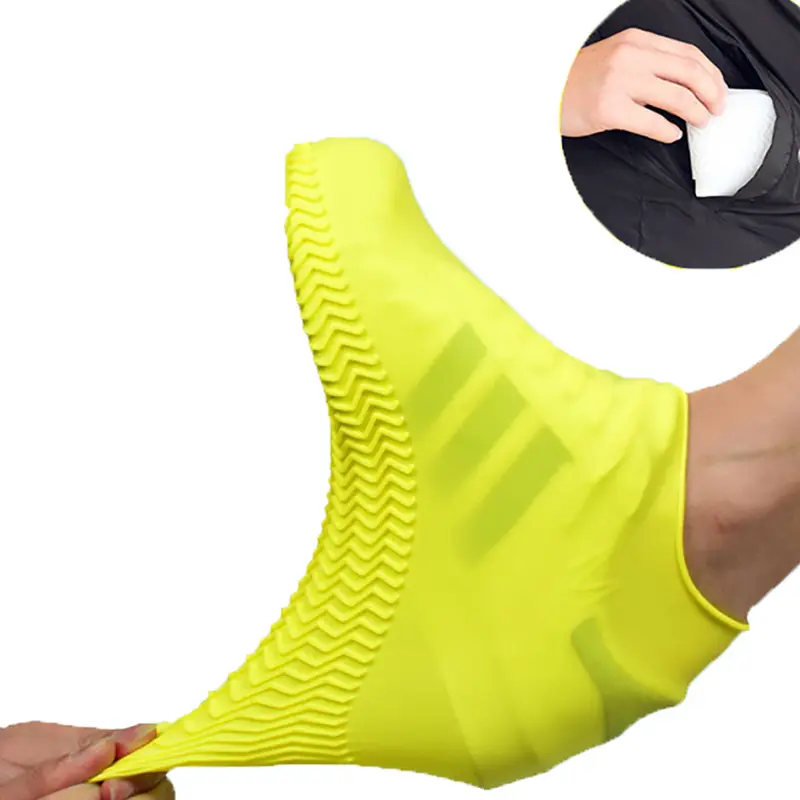 Non-slip Wear-resistant Silicone Waterproof Rain Boot Cover