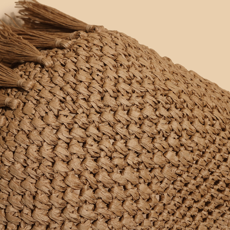 Tassel Straw Weaving Bag Weaving Girl