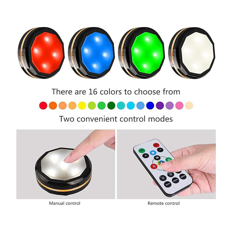 3 Pcs Motion Sensor Lights Indoor, Under Cabinet Light Rechargeable, Wireless LED Closet Lights Night Light