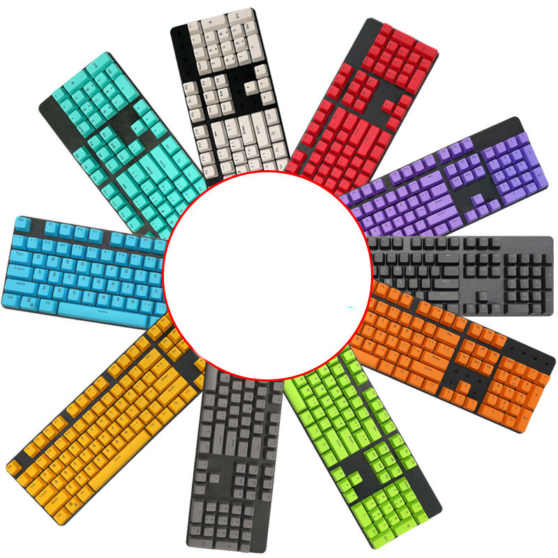 PBT Transparent Keycap Double Injection 104 Key Personality - Image 10