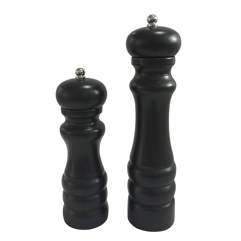 Title 1, Multifunctional Black Wooden Manual Pepper Mill