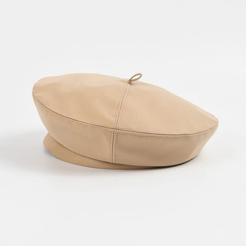 Hat Women Fashion Mesh Composite PU - Beige