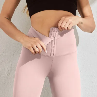 Seamless Leggings Women Fitness Yoga High Waist Sport Push Up Compression Pant Pink - Shop at LoveMi