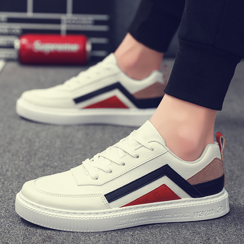 Title 4, Casual white shoes college breathable sneakers