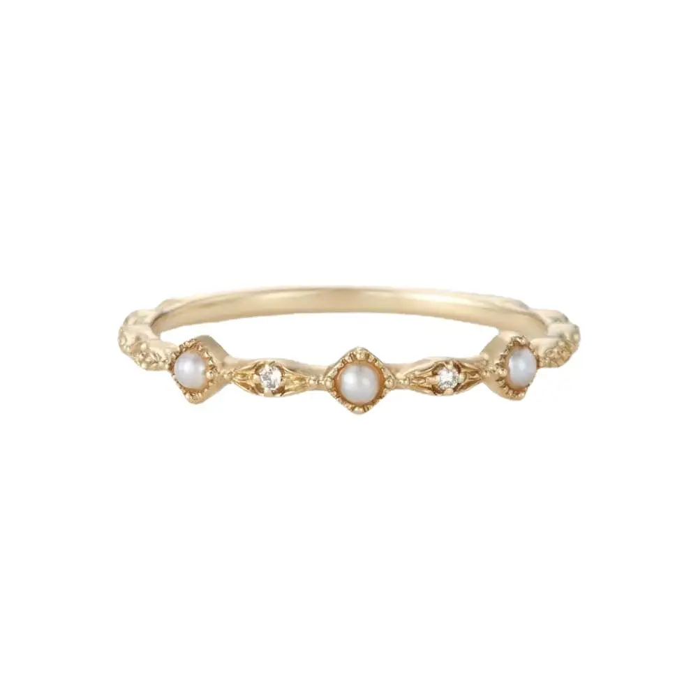 Women's Fashion Zircon 925 Silver Simple Ring