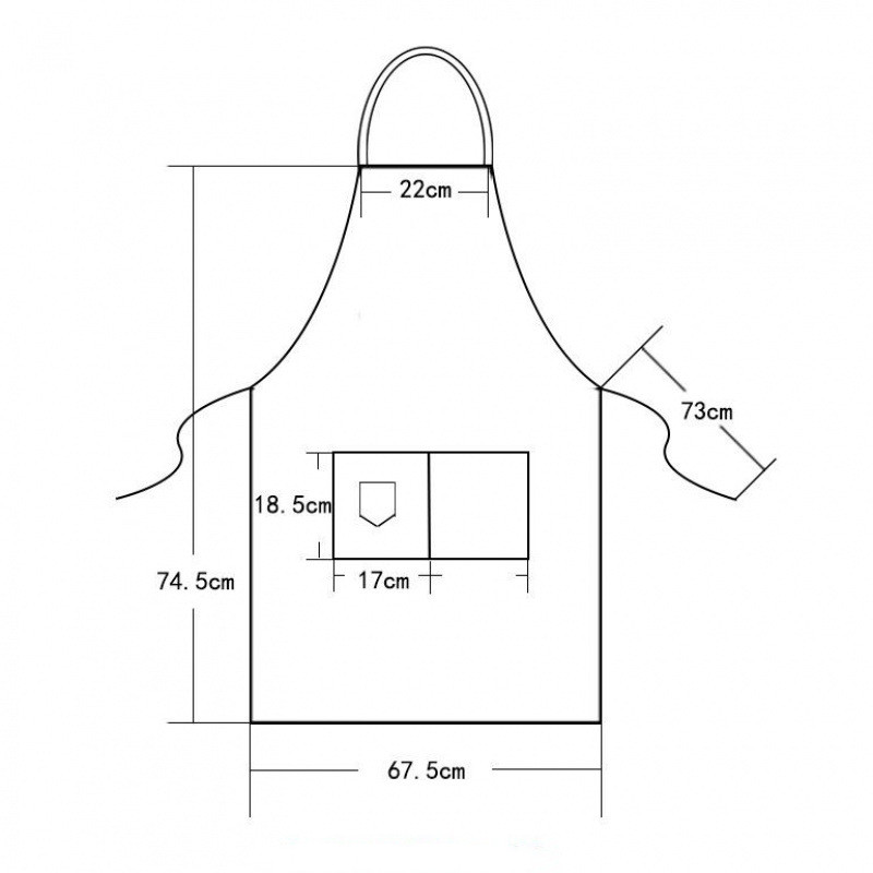 Title 6, Canvas Apron Fashion Work Clothes