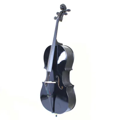 Basswood Cello, Black