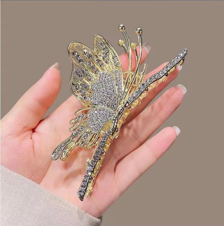 Branch Butterfly Grab Clip Super Fairy Niche Design Gold - Shop at LoveMi
