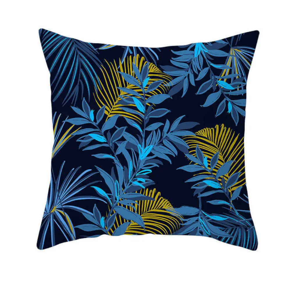 Nordic Ins Retro Hand-painted Flowers Pillow Cover