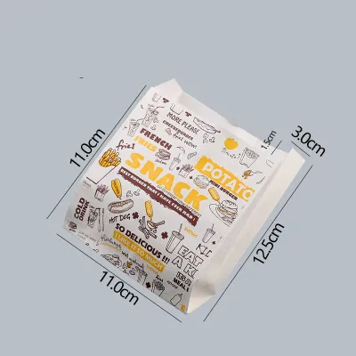 Disposable Burger And French Fries Takeaway Box No.1 300Pcs - Shop at LoveMi
