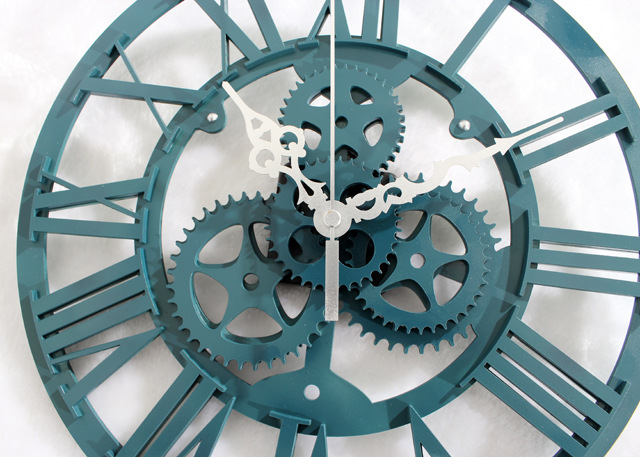 Gear Wall Clock, Quartz Movement, picture 4 of 5
