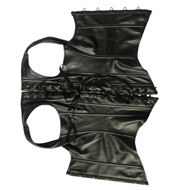 Title 7, Prachtige PU lederen shapewear sexy schouderban...