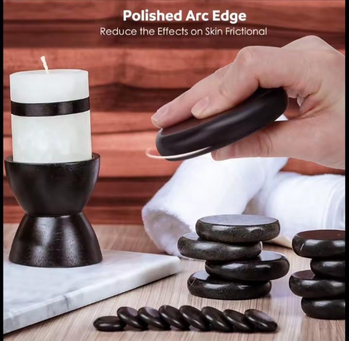 Kit de massage professionnel aux pierres chaudes avec chauffage numérique à contrôle – Image 6