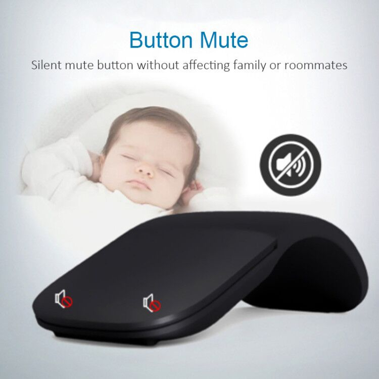 Title 4, Souris Bluetooth pliable tactile Conception san...