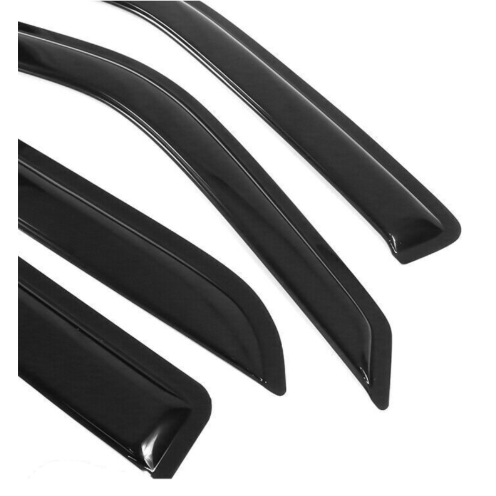 For 2001-2003 F-150 2002-2003 Blackwood Crew Cab Window Visor Rain Sun Guard 4Pc — foto 3