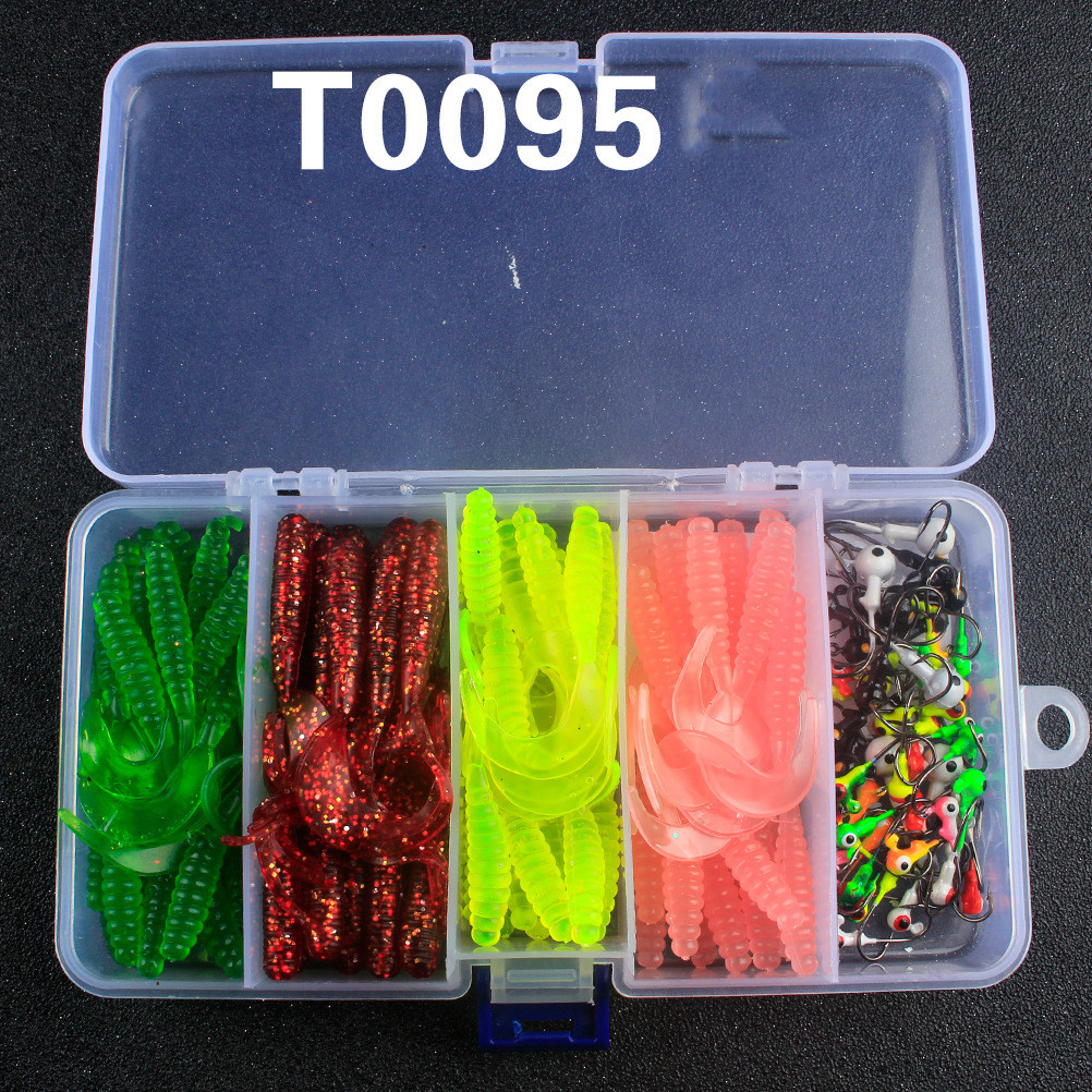 Title 2, Luya Soft Bait Loodhaak Texas Fishing Gear Set ...