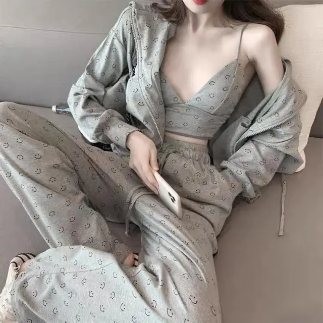 Casual Suit Womens Autumn Temperament Western Grey - Shop at LoveMi