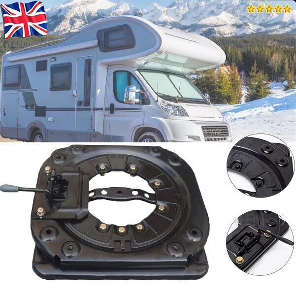 Universal Car Van Motorhome Swivel Seat Base Turntable Rotatable Adaptor Truck — image 6