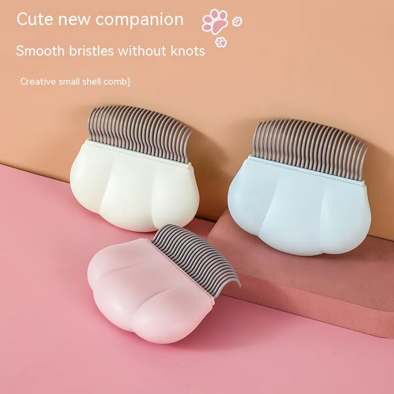 Dog Grooming Comb Comfortable Pet Small Lice Flea Combs Universal Shedding Brush Shell Comb Removes Tangles For Dogs Rabbit Pets Products – image 7