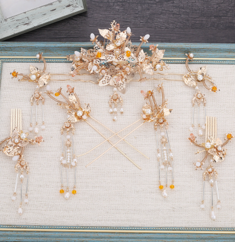 Headgear Vintage Fringed Clothing Accessories 03Color - Shop at LoveMi