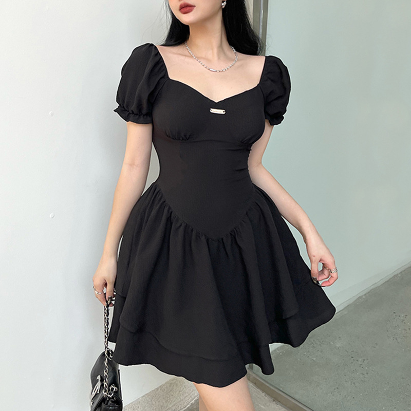 Square-Neck Tutu Skirt Dress, picture 6 of 6