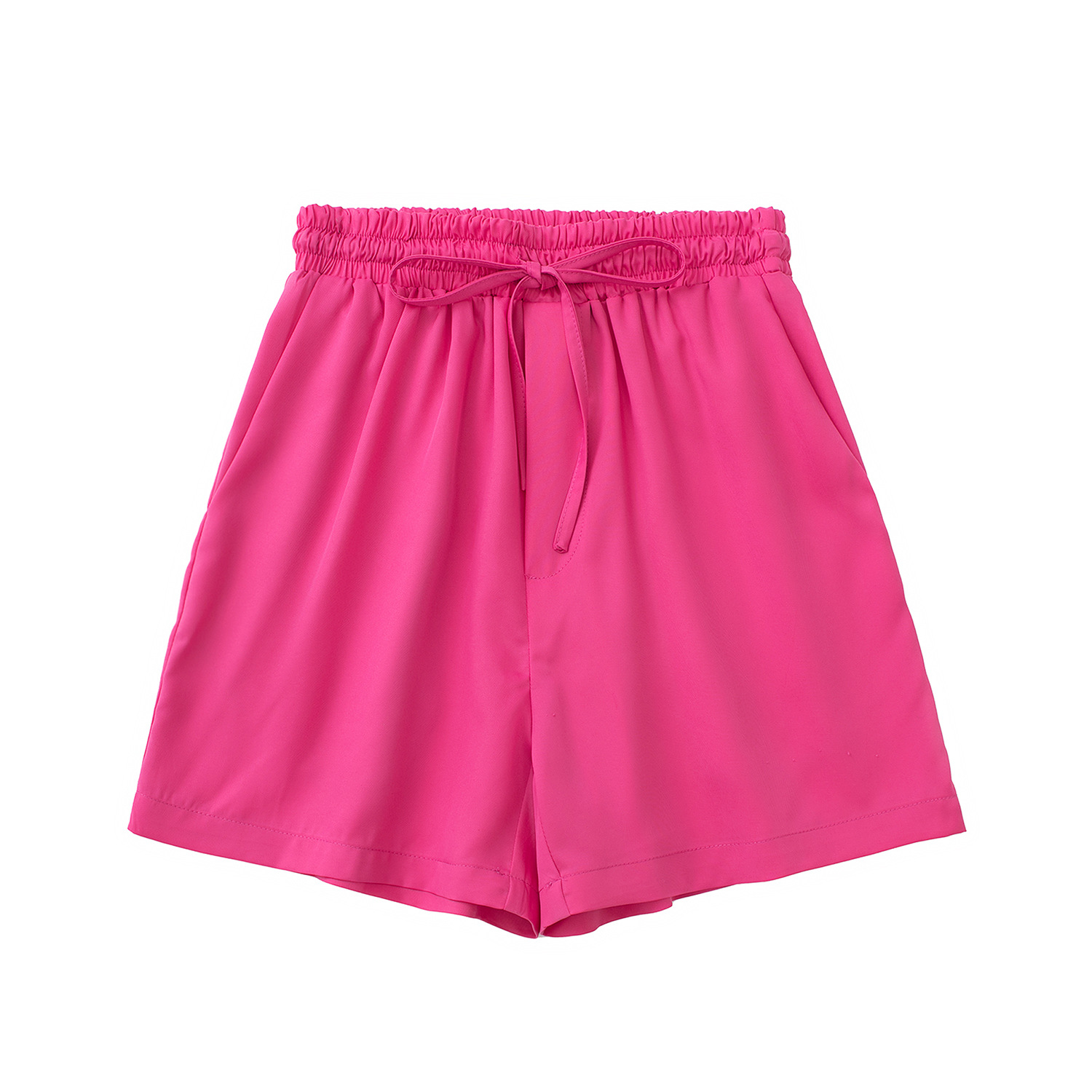 Summer New European And American Style Silk Satin Tops