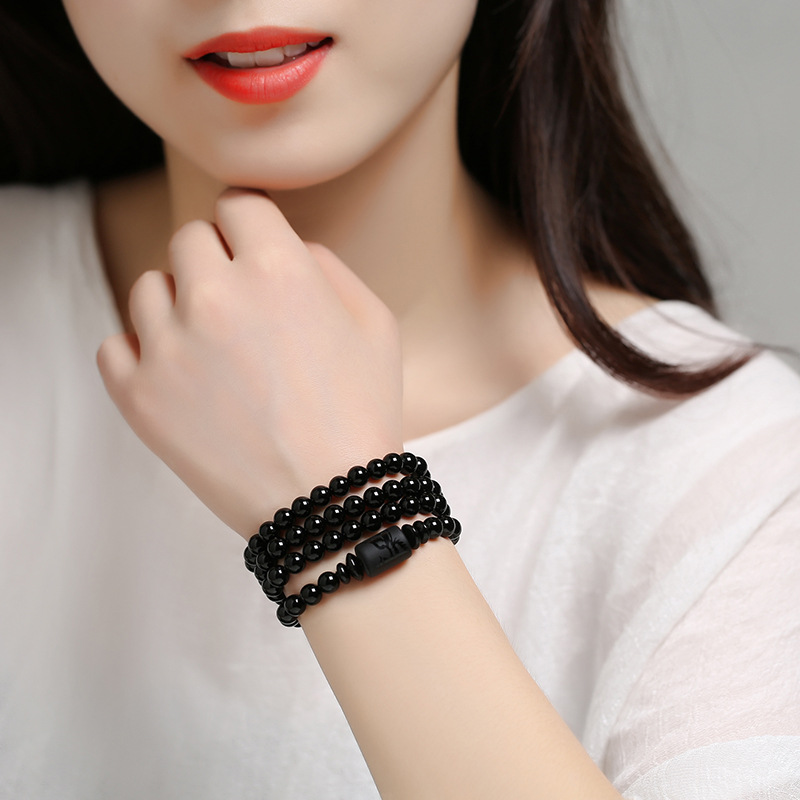 Obsidian Bracelet Men's Japanese And Korean Fashion Wome