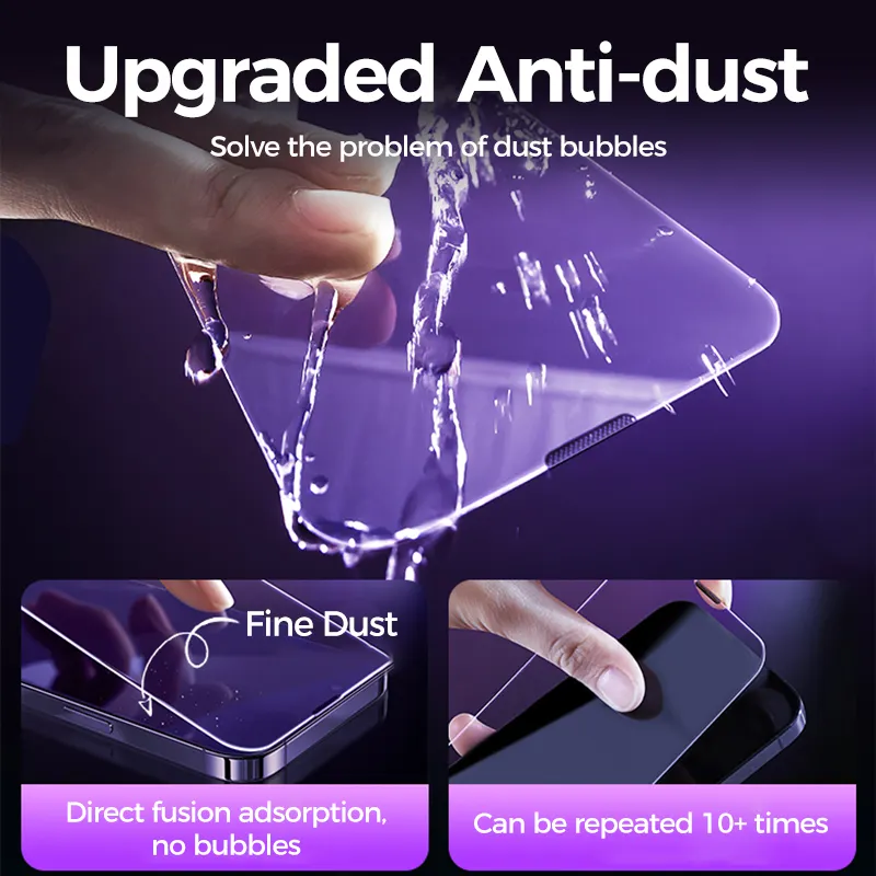 Fingerprint Anti Peep High-definition Drop Protective Tempered