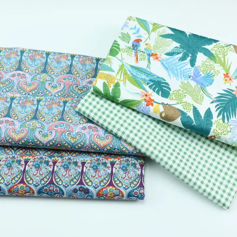 Classical Pattern Printed Cloth Cotton Home Textile