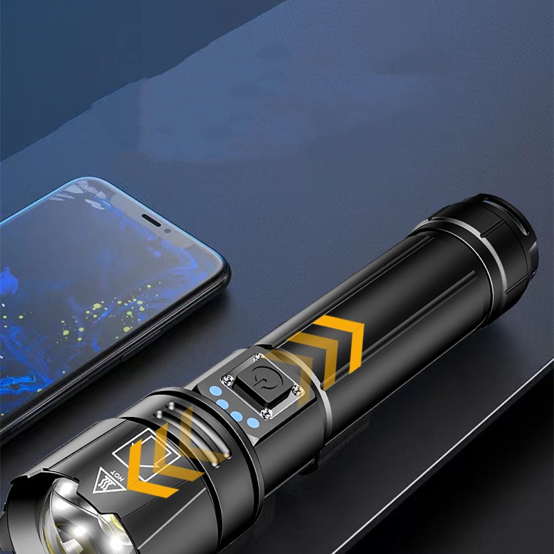 30W White Laser Telescopic Focusing Flashlight — foto 5