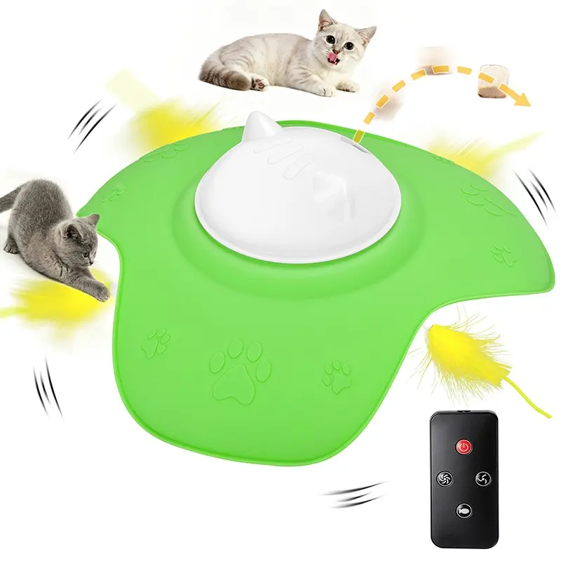 Intelligent Interactive Feathery Cat Toy