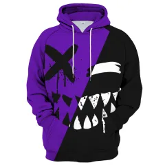 3D Digital Printing Casual Sports Hoodie Sweater - F-4Xl - View 1