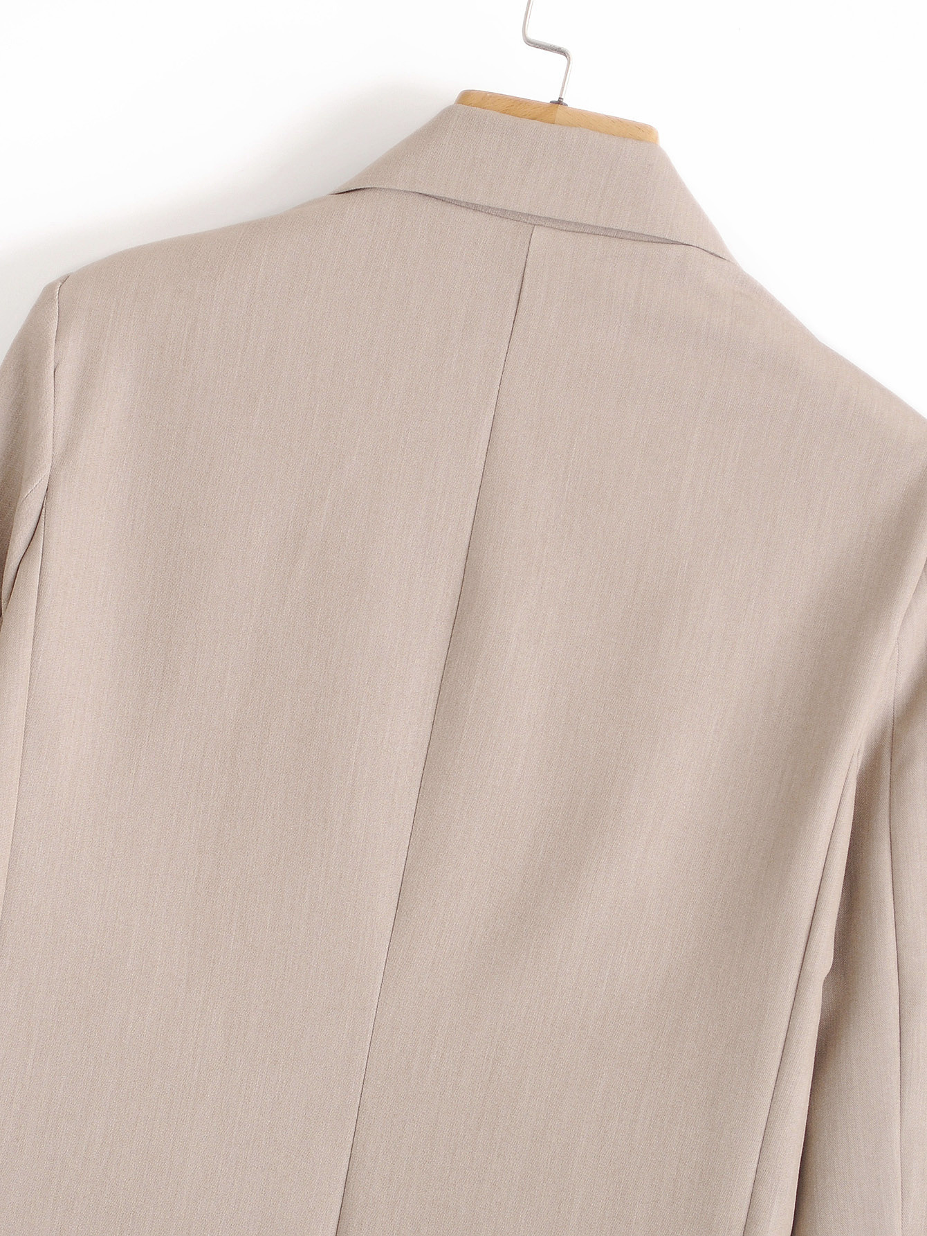 Women's Temperament Light Mature Straight Double-breasted Casual Suit Jacket