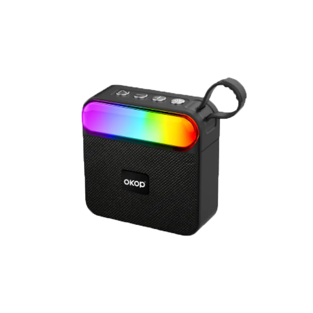 KP-598 Best-selling Wireless Bluetooth Speaker Compact And Portable Featuring RGB Lighting Ideal For Outdoor Gatherings Sports And Long Lasting Battery Life