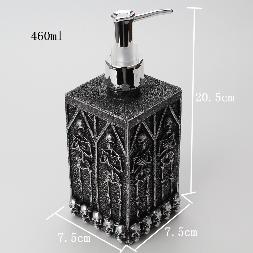 Skull Hand Sanitizer Bottled Resin Storage - Picture 7 of 7