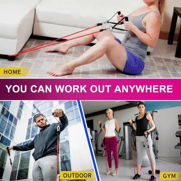 5 PC Set Resistance Band Resistance Bands, Exercise Bands, Exercise Resistance Bands
