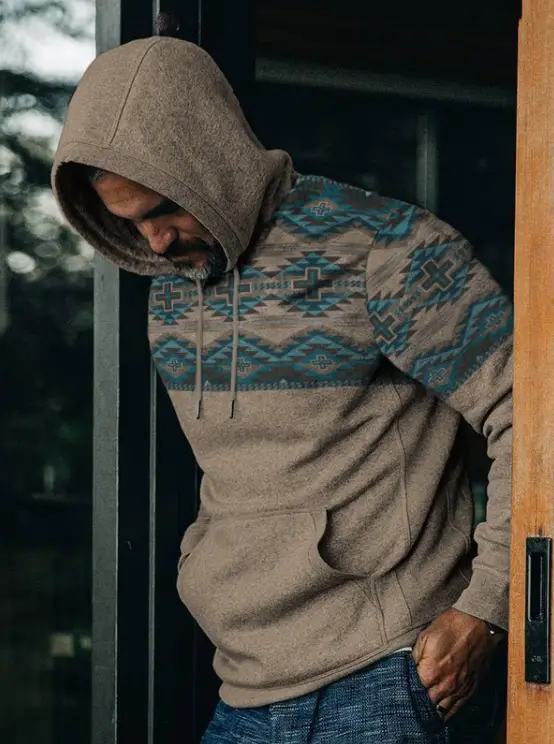 3D Hoodie Casual Men's Sweatshirt