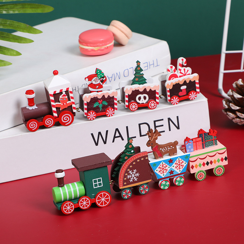 Title 1, Christmas Train Shopping Mall Shop Window Deskt...