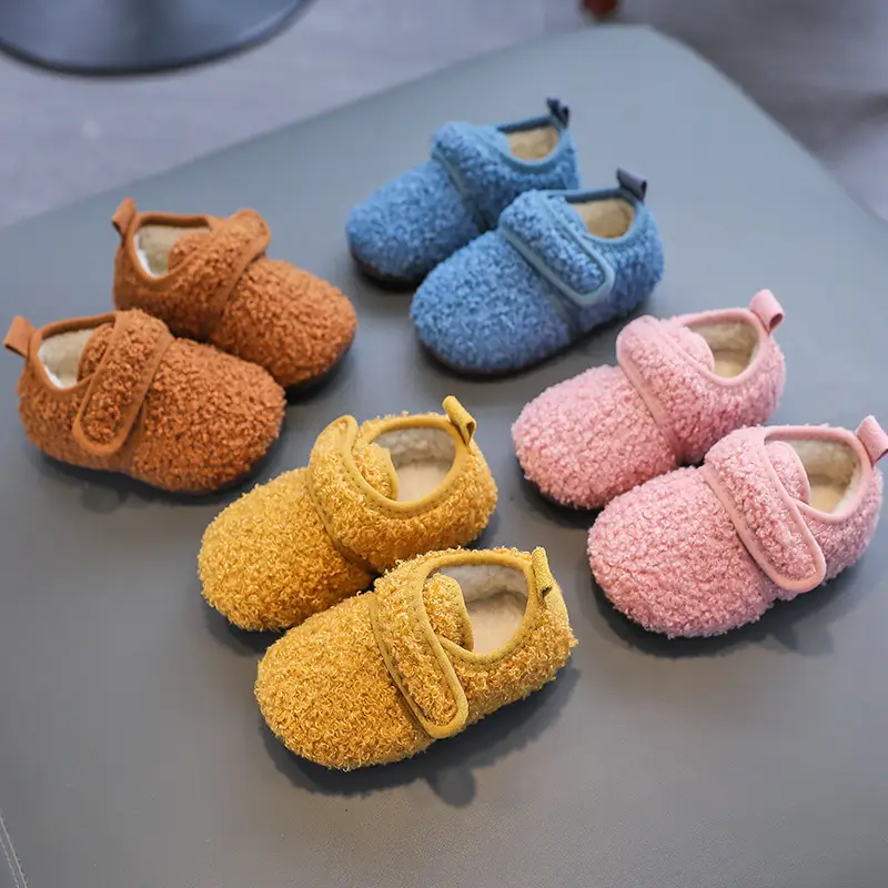 Creative Solid Color Bag Root Non-slip Baby Soft Sole Toddler Shoes