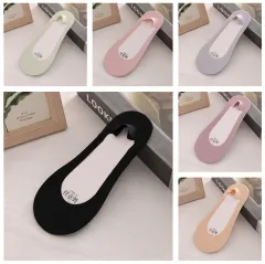 Women's Summer Non-slip Cotton Bottom Breathable Shallow Mouth Ice Stockings - Set - View 1