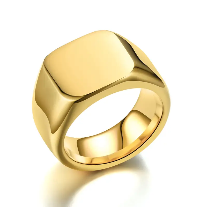 Men's Retro Accessories Personality Titanium Steel Ring