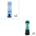 Portable Electric Fruit Juicer Wireless USB Rechargeable Mini Mixer Multifunction Summer Smoothie Blender Machine Kitchen Supplies view 42