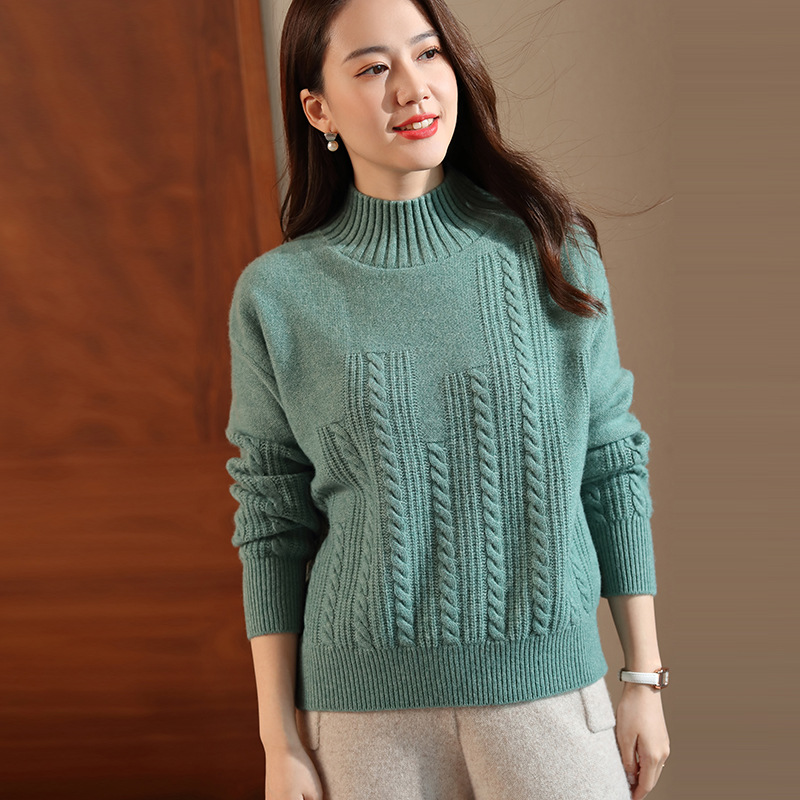 Title 4, Turtleneck wool sweater women