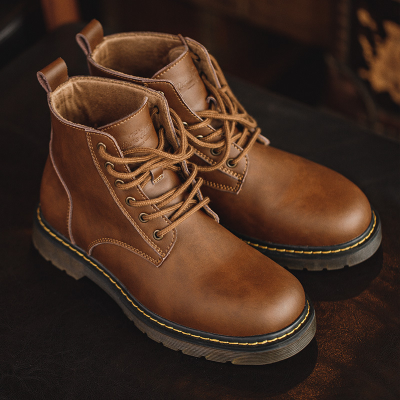 Title 3, Bottines Dr. Martens mi-hautes pour homme, styl...