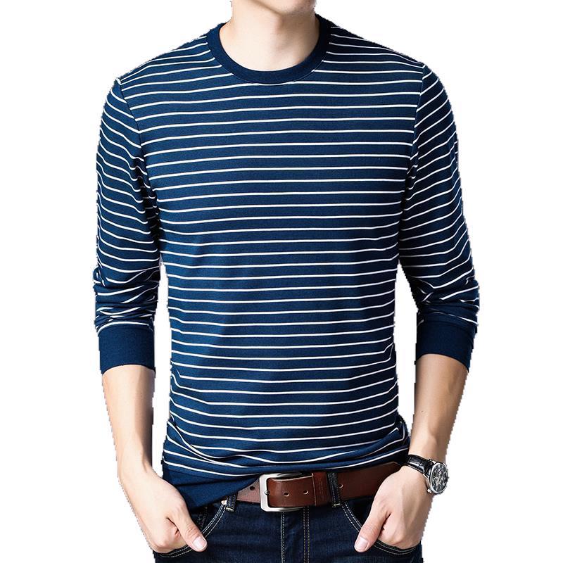 Title 2, Striped color block T-shirt pullover long sleeves